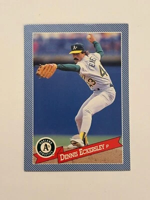 1993 Continental Baking Hostess Baseballs - Dennis Eckersley #11 - Image 1 of 2