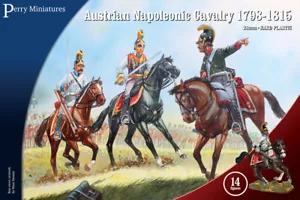Miniature Perry 28 mm cavalleria napoleonica austriaca ""tedesca"" 1798-1815 - AN 80 - Foto 1 di 4