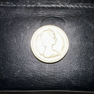 Seltene 1 Pfund Münze 1983 DECUS ET TUTAMEN Königliches Wappen - Bild 1 von 5