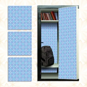 Deluxe Magnetic School Locker Wallpaper Made in USA - Pack of 3 Sheets (vg 024) - Picture 1 of 4