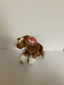 Ty - Beanie Baby -Hoofer - Brown Horse - Dated 2001 - Picture 1 of 1