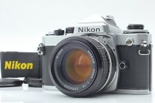 [ Near MINT ]  Nikon FE Silver Film Camera Ai Nikkor 50mm f/1.4 Lens From JAPAN