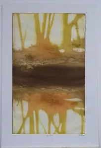 Ruth Rodman, "Reflections", Collagraph - Bild 1 von 2