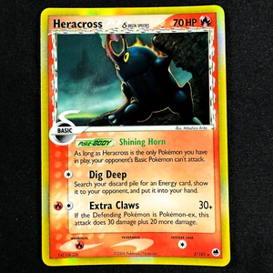 Heracross - 3/101 - Holo Rare EX Dragon Frontiers LP - Picture 1 of 2