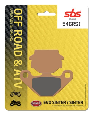Pastilla de freno delantera sinterizada Kawasaki KX 250 1986 SBS Race 546RSI Foto 1 de 4