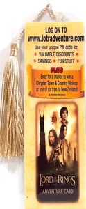 LORD OF THE RINGS, CARTOON -UNIQUE Exquisite Bookmarks - Bild 1 von 1