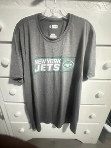 Neu mit Etikett New York Jets T-Shirt NFL Football grau Herren Größe XL - Bild 1 von 5