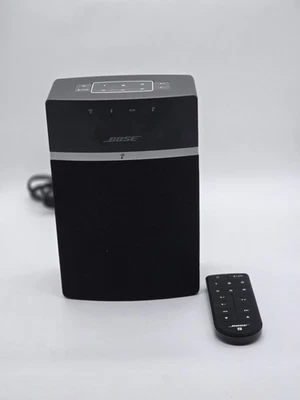Bose SoundTouch 10 WiFi & Bluetooth Lautsprecher schwarz mit Fernbedienung getestet kostenloser Versand - Bild 1 von 4