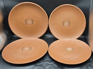 Raro Lote De 4 Platos De Cena Linea Cotto Mamma Roʻ Lucca 11 pulgadas Gres Italia - Imagen 1 de 10