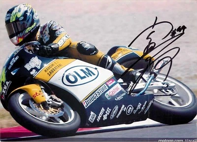 Taro Sekiguchi Autogrammkarte - MotoGP Rennfahrer auf OLM Motorrad - Bild 1 von 2