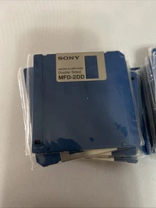 25 Sony MFD-2DD Double Density 135 TPI Disketten - Bild 1 von 4