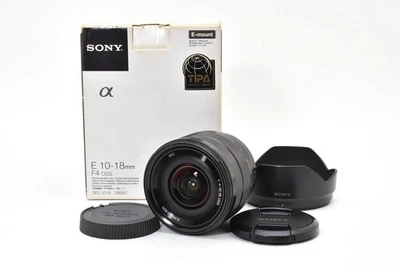 Lente SONY E 10-18mm F/4 OSS SEL1018 para montaje SONY E con caja de tapa... - Imagen 1 de 4
