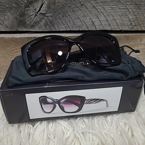 Rachel Zoe Zebra Striped Sunglasses NWT - Picture 1 of 7