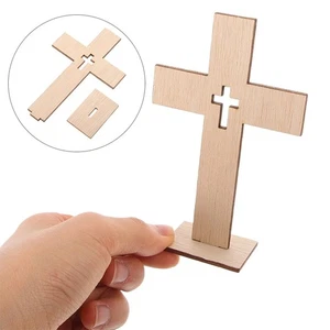12 PIEZAS Cruz Joyería Cruces Decoración Pared Mesa Adornos Artísticos - Imagen 1 de 12