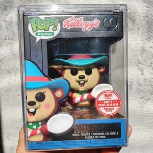 Funko Digital Pop! Vinyl: Kellogg's Sugar Pops Pete #60 1640 PCS Hard Protector - Picture 1 of 9