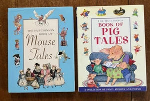The Hutchinson Book of Pig Tales & the Hutchinson Book Of Mouse Tales Lot Of 2 - Picture 1 of 15
