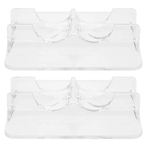 2 Stück Schlittschuh Display Ständer Rollschuhe Aufbewahrung Transparent Halter - Bild 1 von 12