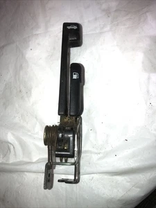 1995-1999 Mitsubishi Eclipse black LH lever handle hatchback gas lid D48 - Picture 1 of 7