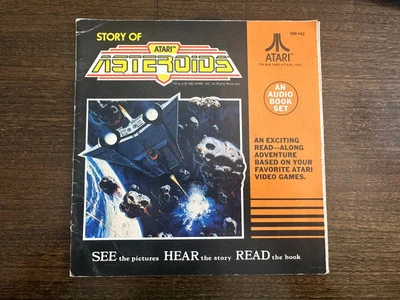 Story Of ATARI ASTEROIDS 1982 Audio Book Set with Record - Image 1 of 3