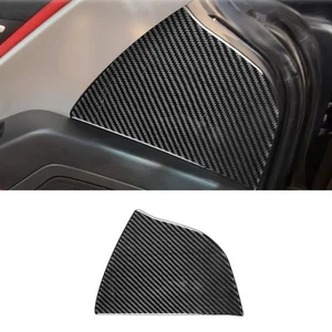1Pc Real Carbon Fiber Driver Interior Door Panel Cover For Corvette C7 2014-2019 - Picture 1 of 10