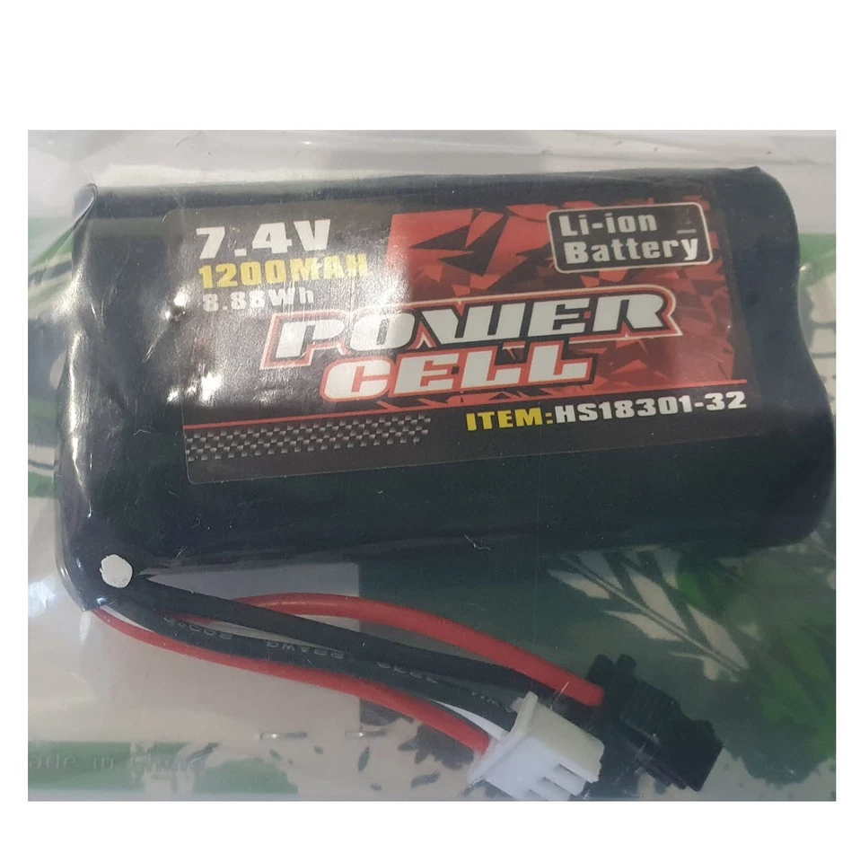 TRC 7.4V  LI-ION BATTERY 1200MAH TRC-18301-32 HC_OZ - Image 1 of 1