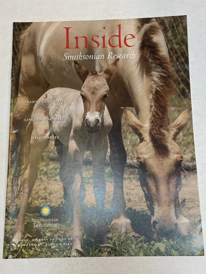 Inside Smithsonian Research Magazine Autumn 2008 Sant Ocean Hall Wild Horse Fall Foto 1 de 1