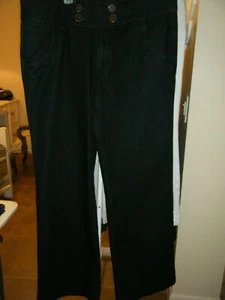 KIKIT WOMENS JEANS SIZE 12 DARK BLUE 4 BUTTON FRONT 3927 - Picture 1 of 2