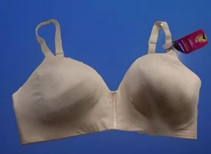 38D NWT Maidenform Women's Smartzone Cups Wireless Bra Medallion Print/Soft Pink - Picture 1 of 6