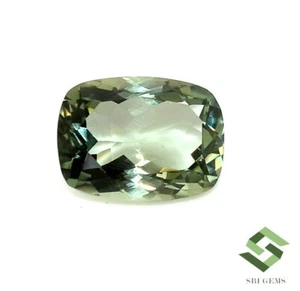Natural Green Amethyst Cushion Cut 16x12 mm 10.12 CTS Untreated Loose Gemstone - Picture 1 of 8