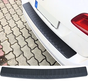 Fits For BMW X1 F48 Carbon-Look Rear Bumper Protector Guard Trim Cover 15-19 - Picture 1 of 4