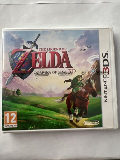 The Legend Of Zelda Ocarina Of Time 3D UKG 100 GEM GOLD Nintendo 3DS VGA  WATA