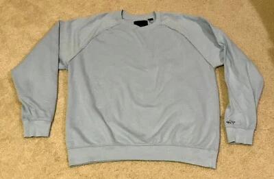 Sudadera pulóver de golf Greg Norman azul. Talla grande Foto 1 de 4