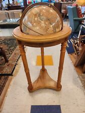 World Globe with Wooden Stand