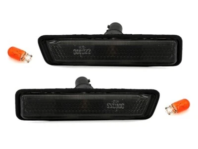 Frecce Laterali Indicatori BMW Serie 3 E36 1996-1999 / X5 1999-2005 Design Nero - Immagine 1 di 4