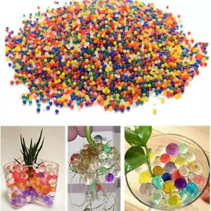 ORBEEZ WATER CRYSTAL AQUA GEL VASE FILLE DECOR MULTI 3 PACKS X 1250 BEADS - Picture 1 of 10