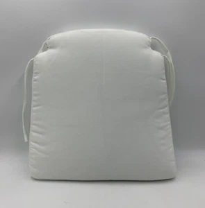 Pottery Barn Performance Canvas Benchwright Dining Chair Cushion White #16J - Picture 1 of 3