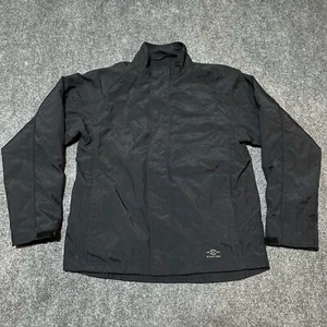 Easton Apparel Jacket Youth Extra Large Black Full Zip Fleece Lined Nylon Shell - Picture 1 of 14