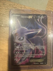 Espeon EX 117/122 BREAKpoint NM Full Art Ultra Rare Pokemon Card - Picture 1 of 2