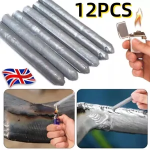12Pcs Universal Low Temperature Welding Rod Welding Electrode Aluminum Rod Tool - Picture 1 of 12