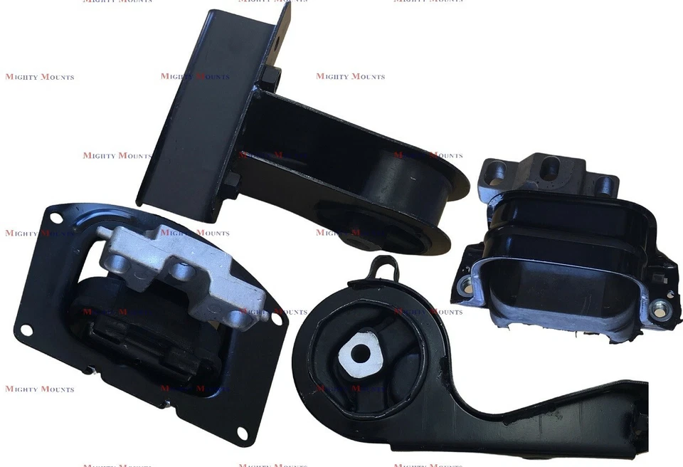 MMB198 4pc Motor Mounts fit 1997 - 2000 Chrysler Cirrus Plymouth Breeze Stratus - Image 1 of 1
