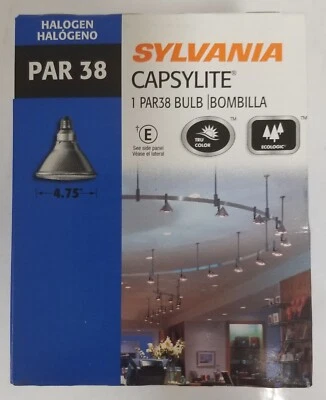 NEW SYLVANIA PAR38 90-WATT 120V 5000 HR CAPSYLITE 1310 LUMENS FLOODLIGHT - Image 1 of 4