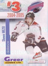 2004-05 Lethbridge Hurricanes #12 Shawn Mezei