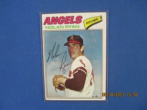1977 Topps Baseball # 650 Nolan Ryan Fair large vertical crease or bend - Picture 1 of 3