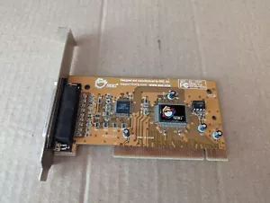 SIIG P005-62 JJ-P00112-B V3.0 PCI HIGH SPEED PARALLEL CARD R1S14.7B1 V5-5(11) - Picture 1 of 5