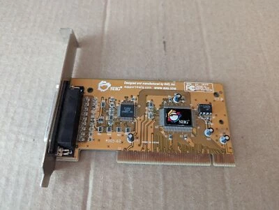 SIIG P005-62 JJ-P00112-B V3.0 PCI HIGH SPEED PARALLEL CARD R1S14.7B1 V5-5(11) - Image 1 of 4