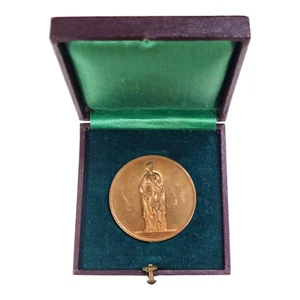 France médaille 1897 Comice Agricole d'Albi par Brenet et Lagrange bronze doré - Picture 1 of 5
