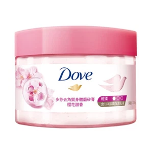 [DOVE] Sweet Cherry Blossom Exfoliating Body Scrub Polish 298ml NEW - Picture 1 of 7
