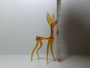 Vintage Glass Animals Figures Murano dog, deer, roe - Picture 1 of 8