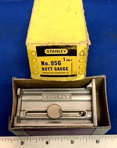 Stanley #95 Butt Gauge w/Box 95G-New Old Stock - Picture 1 of 5