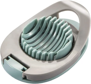 Egg Slicer for Boiled Eggs Strawberry Cutter with Stainless Steel Wire (Green) - Picture 1 of 12